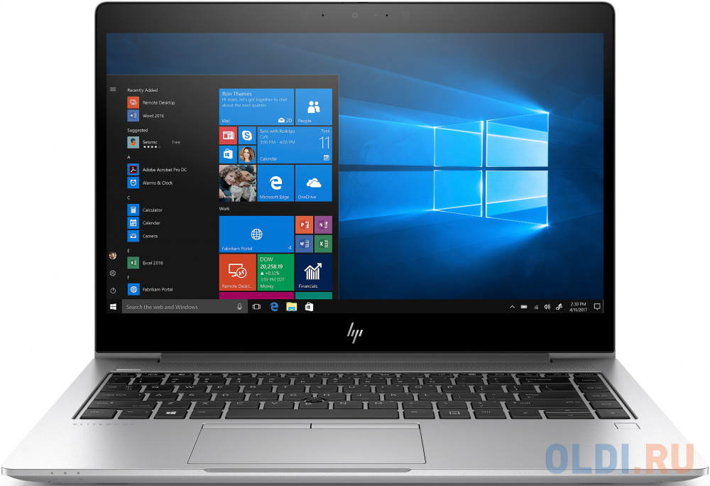 

Ноутбук HP EliteBook 840 G6 14" 1920x1080 Intel Core i5-8265U 512 Gb 8Gb Intel UHD Graphics 620 серебристый Windows 10 Professional 7KP12EA