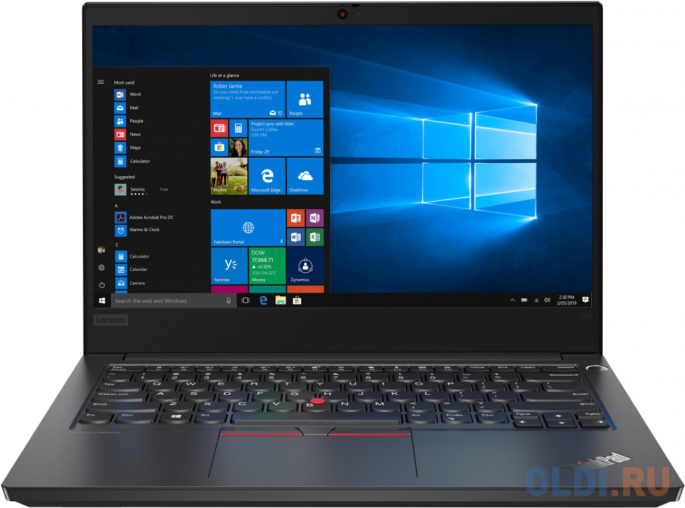 Фото - Ноутбук Lenovo ThinkPad E14-IML 20RA000YRT 14 ноутбук трансформер lenovo yoga 530 14ikb intel core i3 7130u 8gb 128gb ssd intel hd graphics 620 14 1920x1080 windows 10 синий