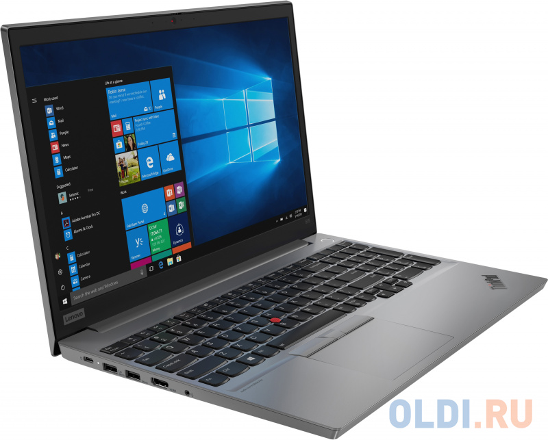 

Ноутбук Lenovo ThinkPad E15-IML 15.6" 1920x1080 Intel Core i7-10510U 256 Gb 8Gb WiFi (802.11 b/g/n/ac/ax) Bluetooth 5.0 Intel UHD Graphics серебристый Windows 10 Professional 20RD0012RT