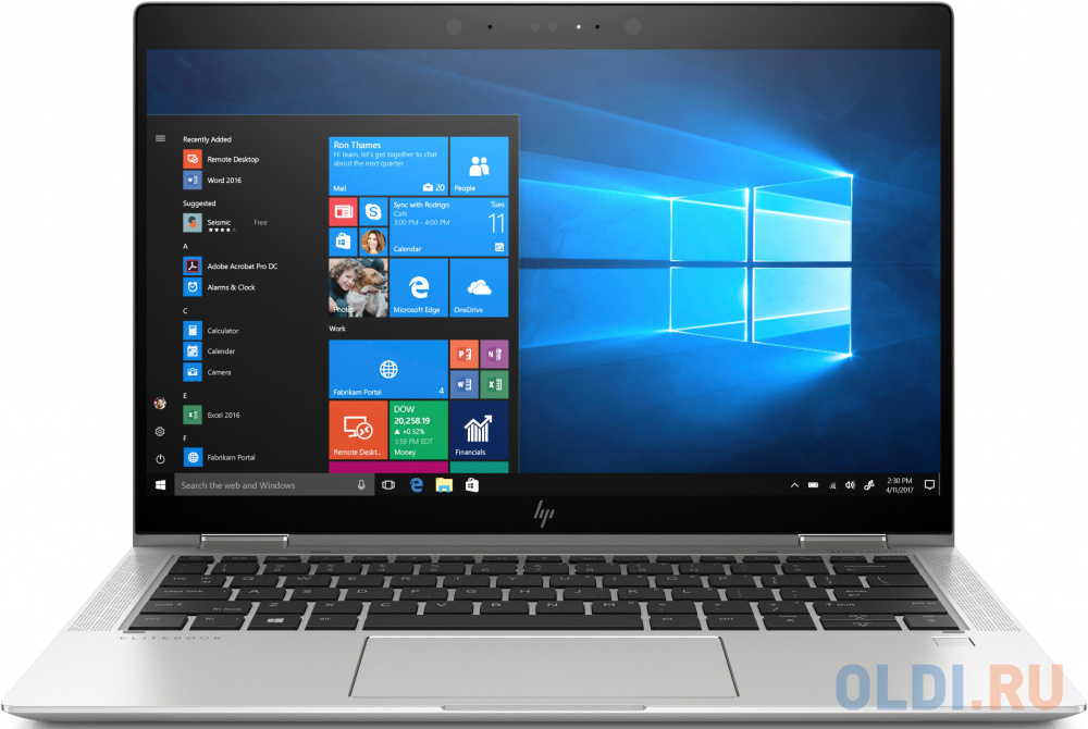 

HP EliteBook x360 1030 G3 13.3"(3840x2160)/Touch/Intel Core i7 8550U(1.8Ghz)/8192Mb/512SSDGb/noDVD/Int:Intel HD Graphics 620/LTE/3G/56.2WHr/war 3y/1.25kg/Metallic Grey/W10Pro + Pen