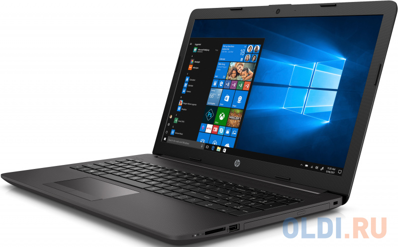 

Ноутбук HP 250 G7 15.6" 1920x1080 Intel Core i5-8265U 256 Gb 8Gb nVidia GeForce MX110 2048 Мб черный DOS 6HL16EA, Серый