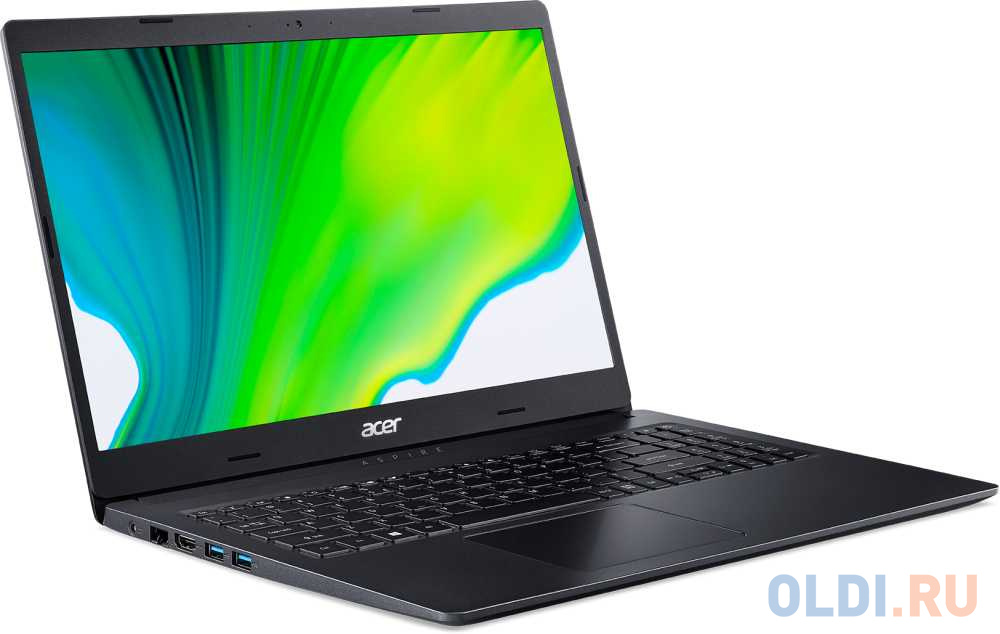 Acer Aspire A315-23-R5HA [NX.HVTER.01D] black 15.6" {FHD Ryzen 3 3250U/8Gb/128Gb SSD/Linux} - фото 2