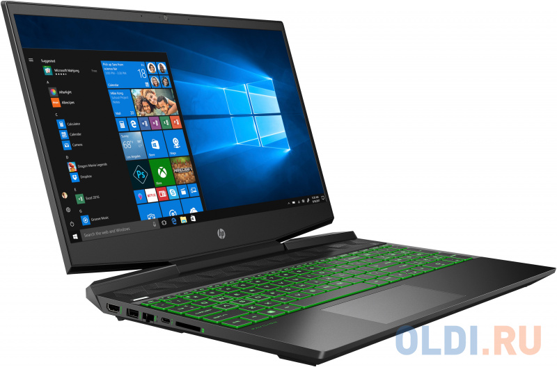 

Ноутбук HP Pavilion Gaming 15-dk1003ur, Черный
