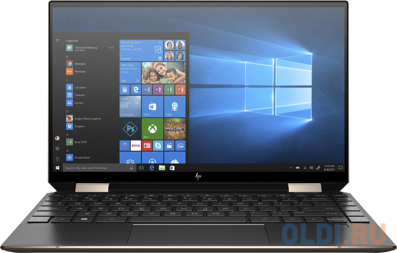 

Ультрабук HP Spectre 13-aw0000 x360 13.3" 1920x1080 Intel Core i7-1065G7 512 Gb 16Gb WiFi (802.11 b/g/n/ac/ax) Intel Iris Plus Graphics черный Windows 10 Home 22M51EA