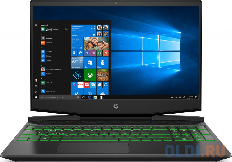 

Ноутбук HP Pavilion Gaming 15-dk1038ur 22N29EA 15.6", Черный