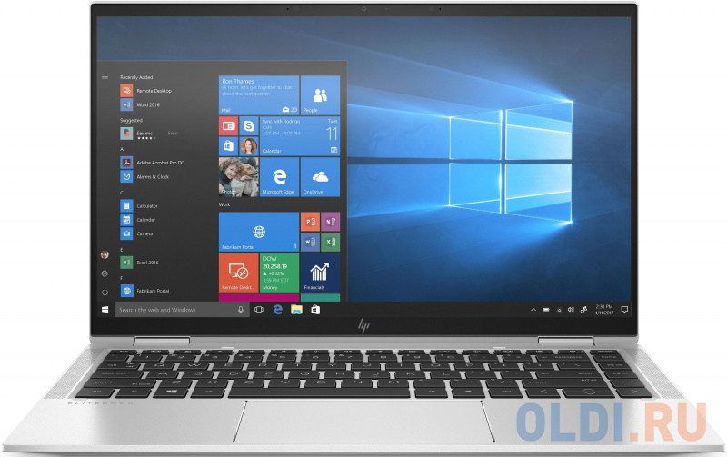 

Ультрабук HP Elitebook x360 1040 G7 14" 1920x1080 Intel Core i5-10210U 512 Gb 16Gb WiFi (802.11 b/g/n/ac/ax) Intel UHD Graphics серебристый Windows 10 Professional 204K0EA