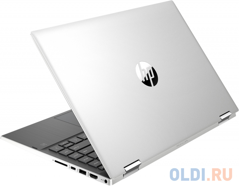 

Ноутбук HP Pavilion x360 14-dw0032ur Intel Core i3 1005G1/4GB/256GB SSD/noODD/14" FHD Touch/VGA int/Win10/silver