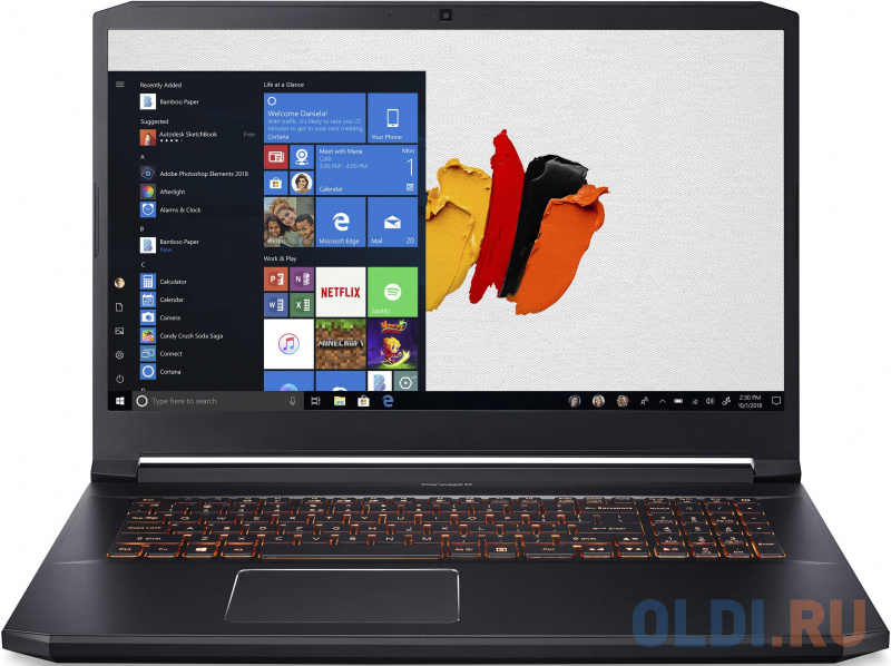 

Ноутбук Acer ConceptD 5 CN517-71-70ZG Core i7 9750H/16Gb/SSD512Gb/NVIDIA GeForce RTX 2060 6Gb/17.3"/IPS/UHD (3840x2160)/Windows 10 Professional/black/WiFi/BT/Cam/3815mAh