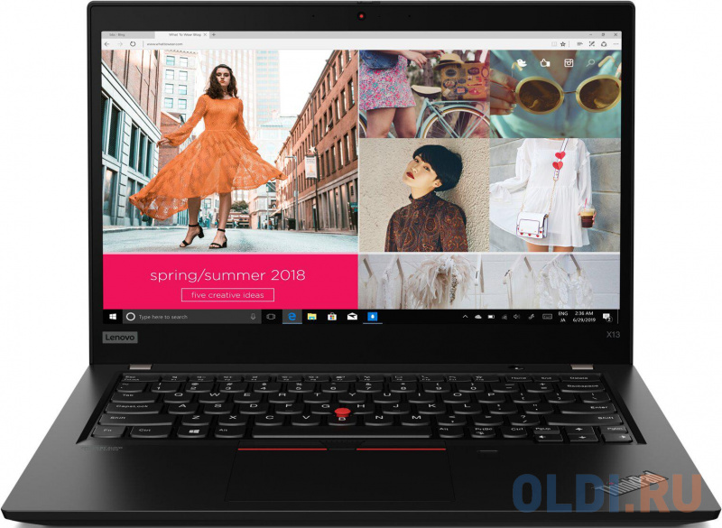 

Ноутбук Lenovo ThinkPad X13 Gen 1 20T20031RT 13.3", Черный