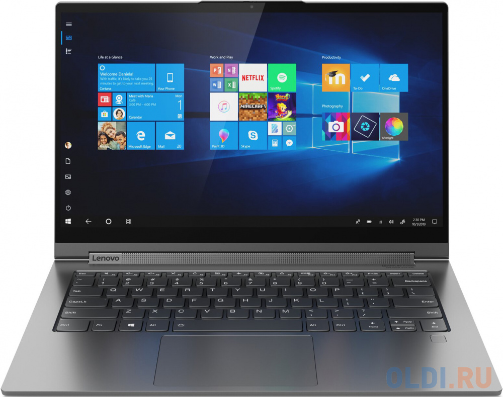 

Ноутбук Lenovo Yoga C940-14IIL Core i5 1035G4/16Gb/SSD1Tb/UMA/14"/IPS/Touch/FHD (1920x1080)/Windows 10/metall/WiFi/BT/Cam