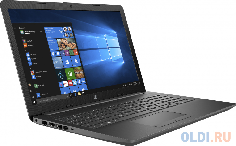 Ноутбук HP 15-dw1124ur <2F5Q6EA> i3-10110U (2.1)/8G/512G SSD/15.6''FHD AG IPS/Int:Intel UHD/Win10 (Chalkboard gray Mesh Knit) - фото 2