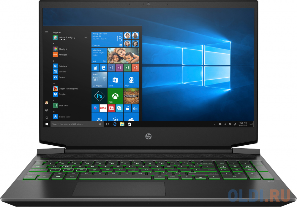 

Ноутбук HP Pavilion Gaming 15-ec1031ur 1N3L1EA 15.6", Черный