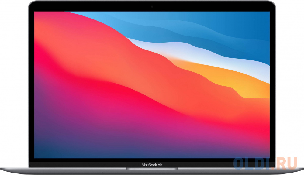 Ультрабук Apple MacBook Air M1 2020 13.3 2560x1600 Apple -M1 256 Gb 8Gb WiFi (802.11 b/g/n/ac/ax) Bluetooth 5.0 Apple M1 (7-core) серый macOS MGN63RU