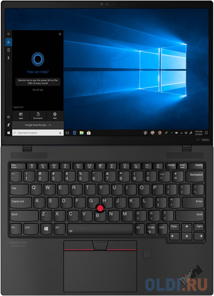 Ноутбук Lenovo ThinkPad X1 Nano (20UN005LRT) - фото 6