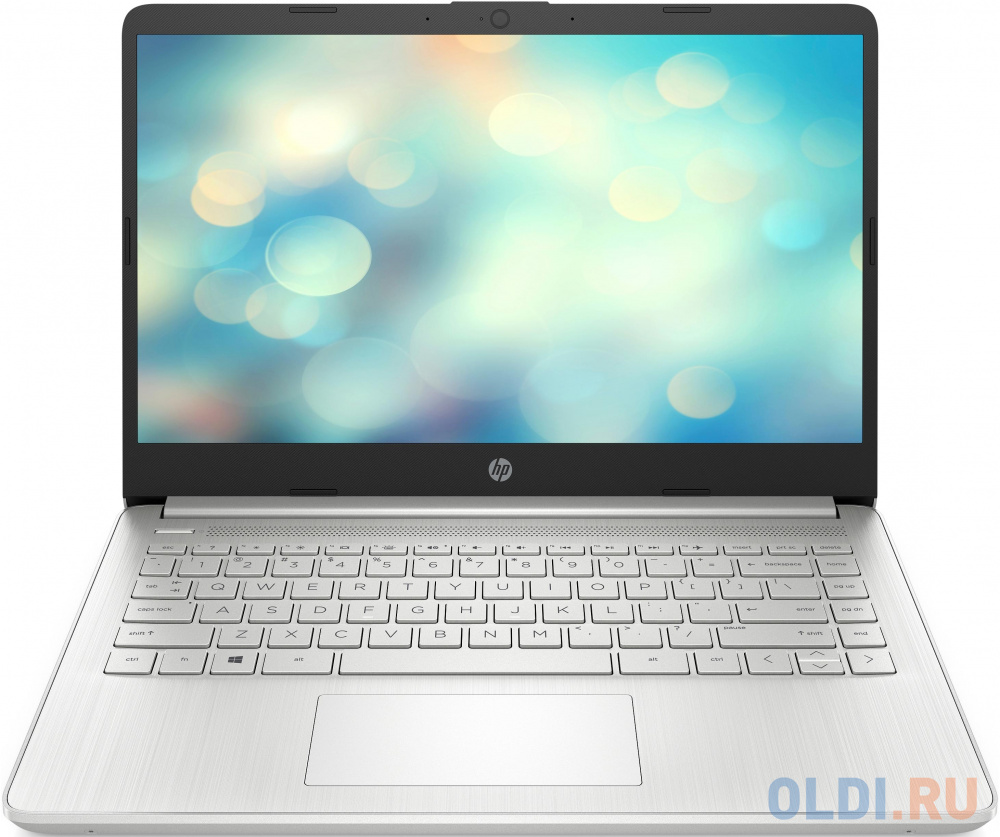Ноутбук HP 14s-dq2019ur <3C6X0EA> i3-1125G4 (2.0)/8Gb/512G SSD/14.0''FHD AG IPS slim/Int:Intel UHD/Backlight/DOS Natural silver - фото 1