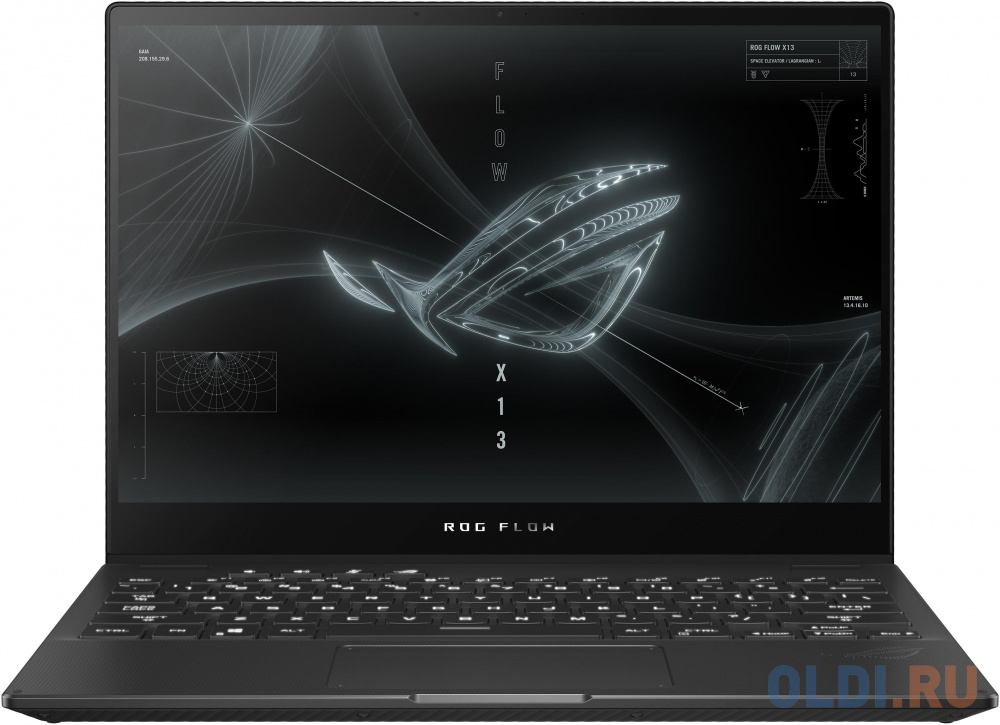Ноутбук Asus ROG GV301QE-K6022T Ryzen 9 5900HS/16Gb/SSD1Tb/NVIDIA GeForce RTX 3050 Ti 4Gb/13.4