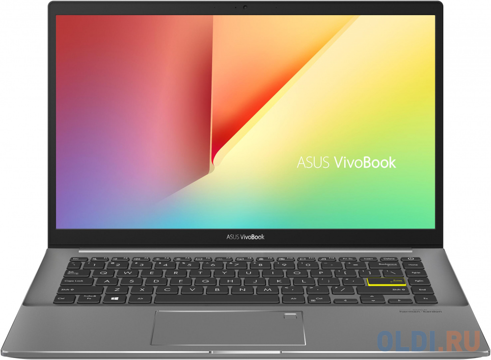 Ноутбук Asus VivoBook S433JQ-EB088 Core i5 1035G1/8Gb/SSD512Gb/NVIDIA GeForce MX350/14