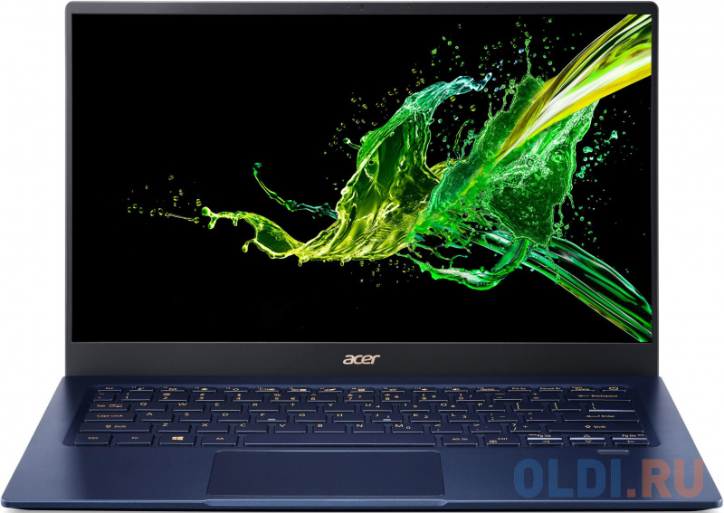 

Ноутбук Acer Swift SF514-54-52C6 14" FHD, Intel Core i5-1035G1, 16Gb, 512Gb SSD, noODD, 0.99 кг, Win10, синий (NX.AHGER.