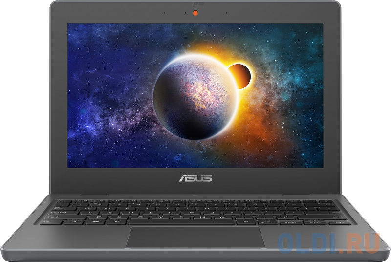 

ASUSPRO BR1100FKA-BP0472T Pentium Silver N6000/8Gb/128Gb eMMC+128Gb SSD/11,6"HD Touch(1366 x 768)1 x VGA/1 x HDMI /RG45/WiFi5/BT/Cam/Windows 10 Home/1,4Kg/Dark Grey