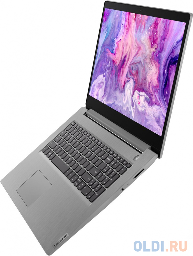 Ноутбук Lenovo IP3 17ADA05 AMD Athlon 3150U/8GB/256GB SSD/noODD/17.3''HD+/UMA/Win10/grey 81W20090RU IdeaPad 3 17ADA05 Gold 3150U - фото 7