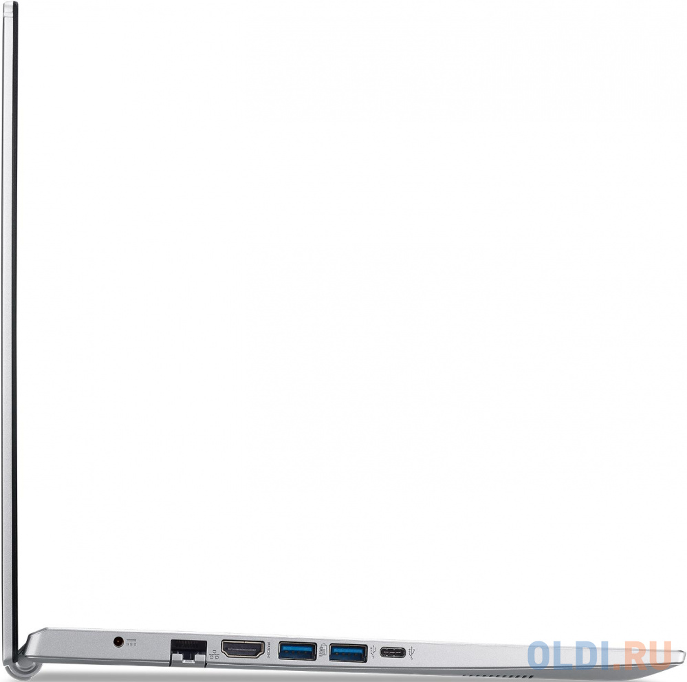 Ноутбук Acer A517-52-50SW Aspire  17.3'' FHD(1920x1080) IPS/Intel Core i5-1135G7 2.40GHz Quad/8GB+256GB SSD/Integrated/WiFi/BT/1.0MP/3cell/2,6 kg/W10Pro/3Y/SILVER NX.A5AER.005 - фото 5