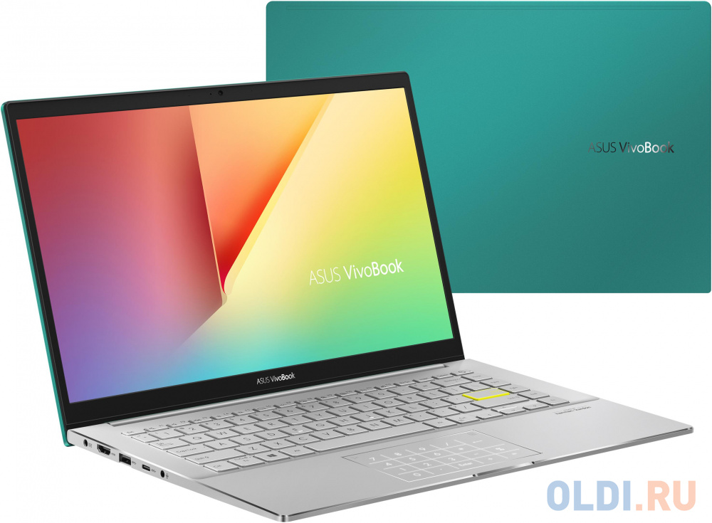 Ультрабук ASUS VivoBook S14 S433EA-EB1014T 90NB0RL2-M15820 14", размер 8 Гб, цвет зелёный 1135G7 - фото 10