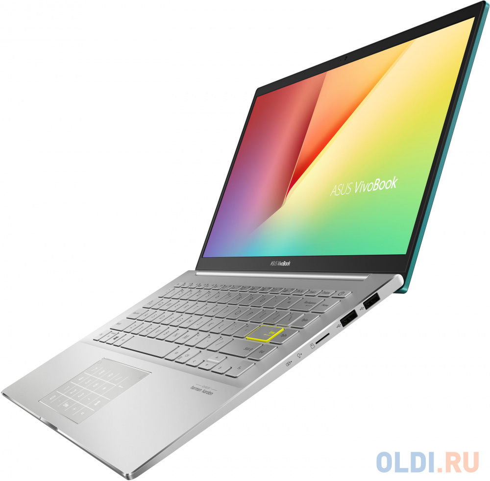 Ультрабук ASUS VivoBook S14 S433EA-EB1014T 90NB0RL2-M15820 14", размер 8 Гб, цвет зелёный 1135G7 - фото 9
