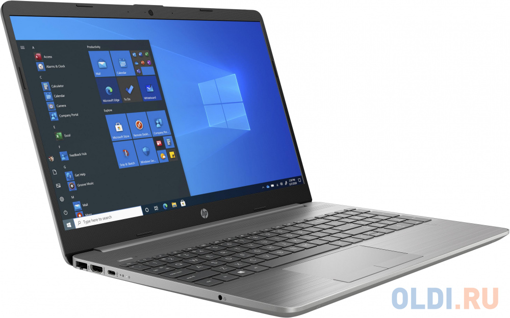 Ноутбук HP 255 G8 45N03ES 15.6", размер 8 Гб, цвет серебристый Gold 3150U - фото 2