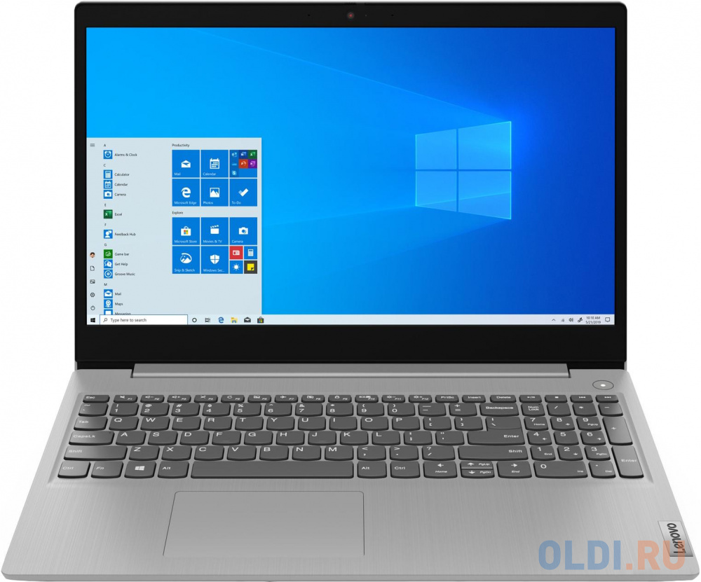 Ноутбук Lenovo IdeaPad 3 15ARE05 81W400D5RU 15.6", размер 4 Гб, цвет серый 4300U - фото 1