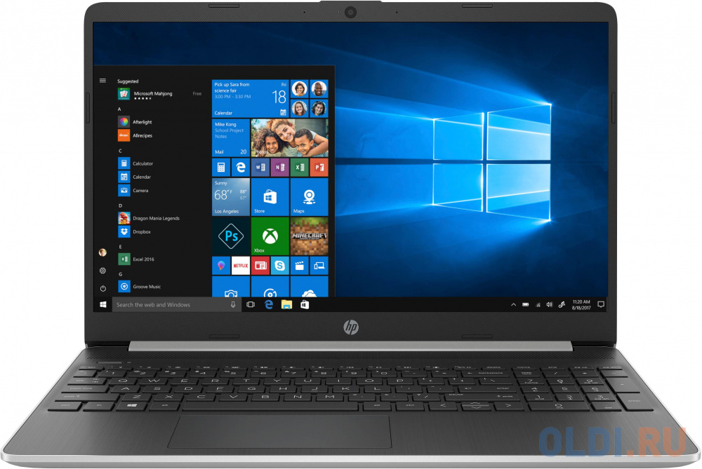 

Ноутбук HP 15s-fq2059ur 3Y1S3EA 15.6", Серебристый