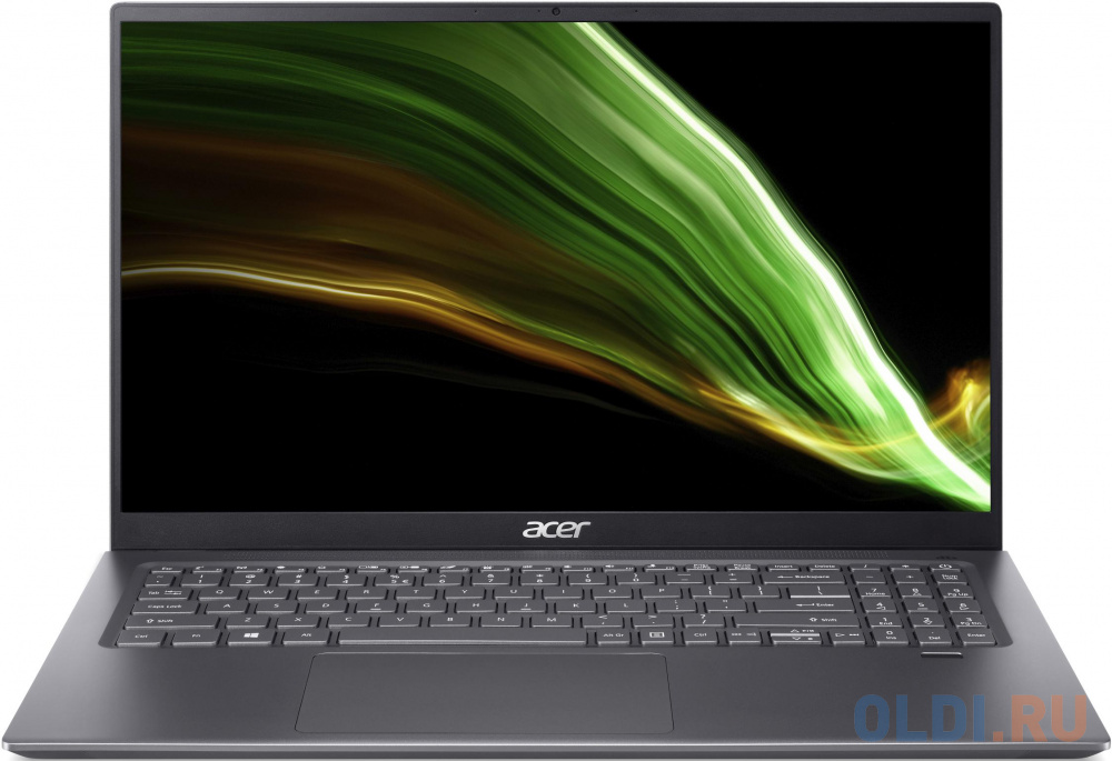 Ноутбук Acer Swift 3 SF316-51-794V 16,1" FHD, Intel Core Ci7-11370H, 16Gb, 512GB SSD, No ODD, int., Win 10, серый, (NX.A