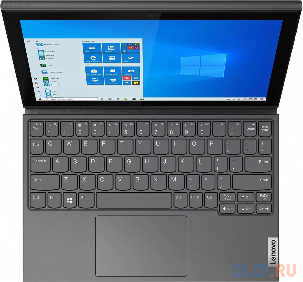 Ноутбук Lenovo IP Duet 3 10IGL5 10.3" FHD Touch, Intel Celeron N4020, 4Gb, 128Gb SSD, no ODD, Win11 Pro, серый (82AT00HH, размер 4 Гб, цвет grey IdeaPad Duet 3 10IGL5 - фото 6