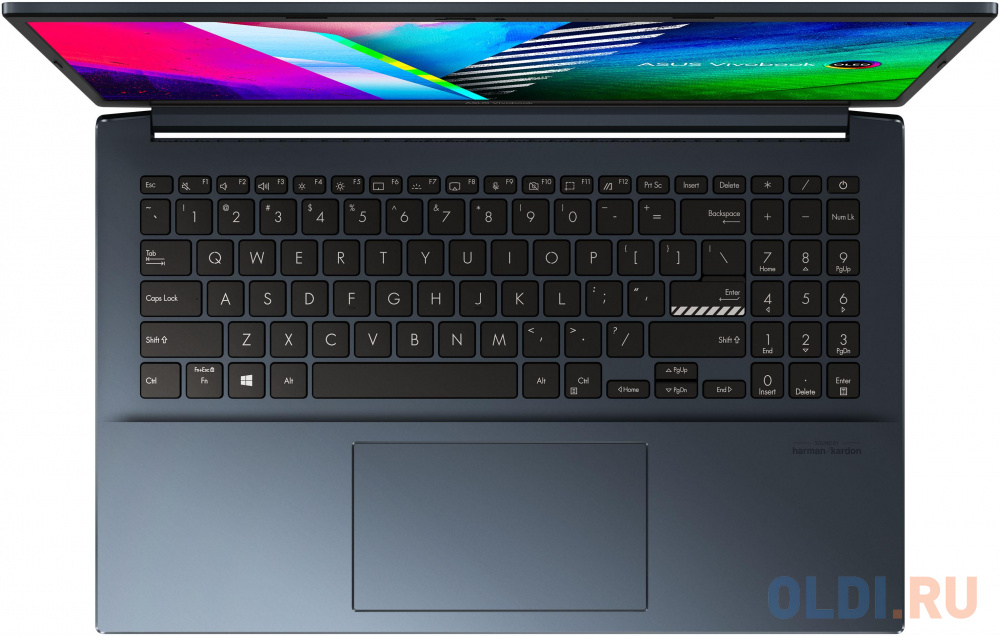 Ноутбук ASUS VivoBook Pro 15 M3500QC-L1177W 90NB0UT2-M002C0 15.6", размер 16 Гб, цвет синий 5900HX - фото 6