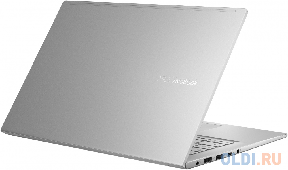 Ноутбук Asus VivoBook K413JA-EB325 Core i5 1035G1 8Gb SSD512Gb Intel UHD Graphics 14" IPS FHD (1920x1080) noOS silver WiFi BT Cam 90NB0RCB-M08080 - фото 5