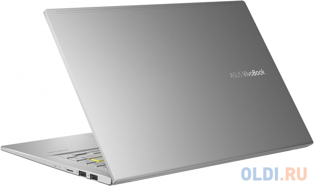 Ноутбук Asus VivoBook K413JA-EB325 Core i5 1035G1 8Gb SSD512Gb Intel UHD Graphics 14" IPS FHD (1920x1080) noOS silver WiFi BT Cam 90NB0RCB-M08080 - фото 7
