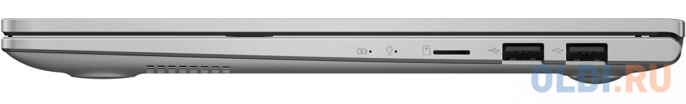 Ноутбук Asus VivoBook K413JA-EB325 Core i5 1035G1 8Gb SSD512Gb Intel UHD Graphics 14" IPS FHD (1920x1080) noOS silver WiFi BT Cam 90NB0RCB-M08080 - фото 9