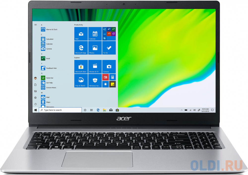 Ноутбук Acer Aspire 3 A315-23 NX.HVUER.00E 15.6", размер 8 Гб, цвет серебристый 3050U - фото 1