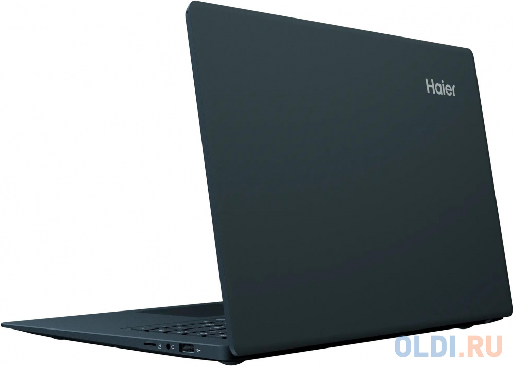 Ноутбук Haier U1520HD Celeron N4020 4Gb 1Tb eMMC64Gb Intel HD Graphics 600 15.6" IPS FHD (1920x1080) Free DOS black WiFi BT Cam 5000mAh - фото 5