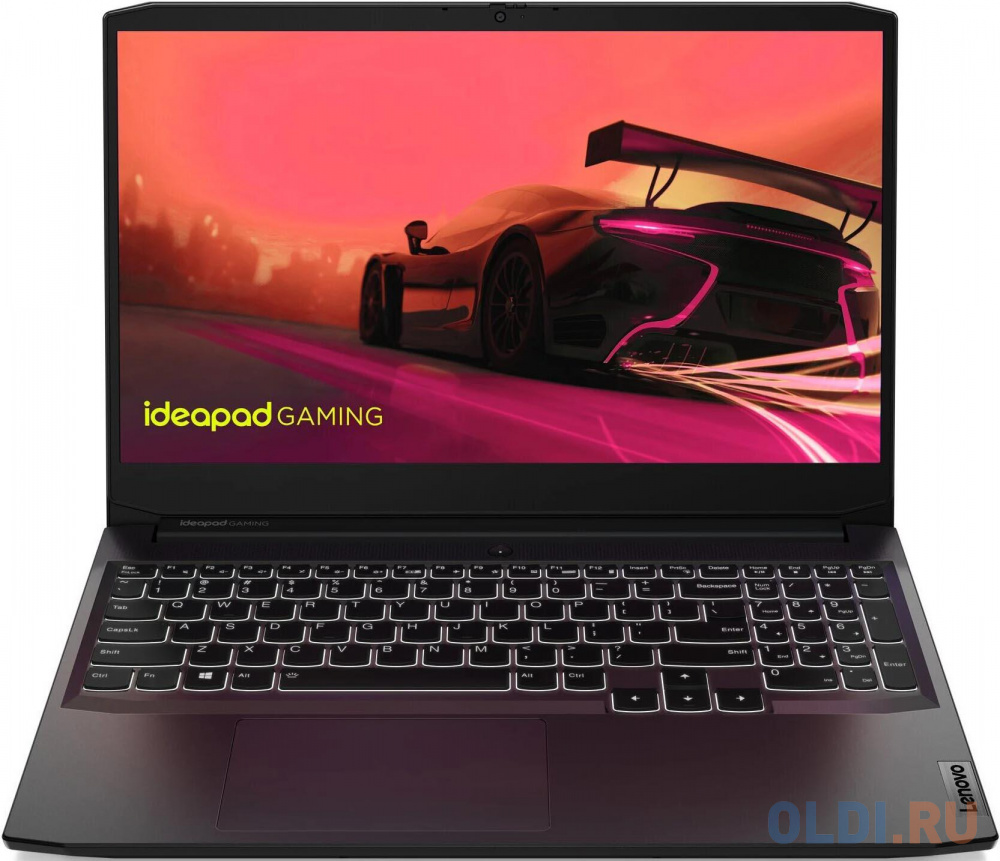 Ноутбук Lenovo IdeaPad Gaming 3 82K100Y6RU 15.6 ноутбук lenovo ideapad 330 15ikb 15 6 intel core i3 7020u 2 3ггц 8гб 1000гб 128гб ssd nvidia geforce mx150 2048 мб windows 10 81de0204ru черный