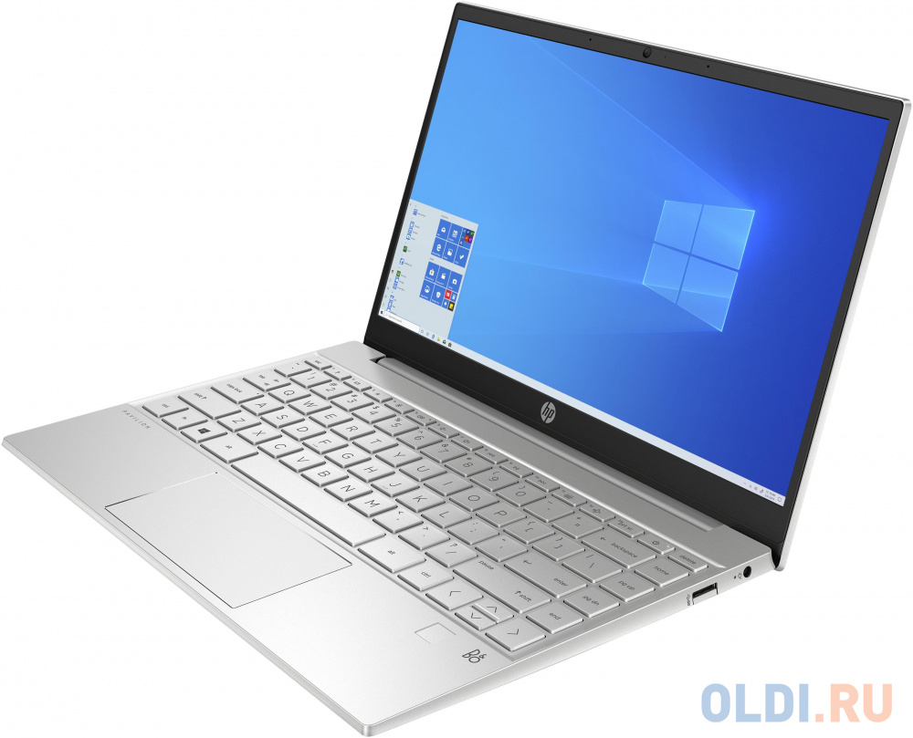 Ноутбук HP Pavilion 13-bb0033ur 13.3&quot; FHD, Intel Core i5-1135G7, 8Gb, 512Gb SSD, no ODD, FreeDOS, серебристый от OLDI