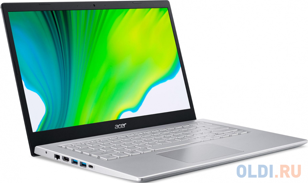 Ноутбук Acer Aspire 5 A514-54-51GA Core i5 1135G7 8Gb SSD512Gb Intel Iris Xe 14&quot; IPS FHD (1920x1080) Windows 11 black WiFi BT Cam от OLDI