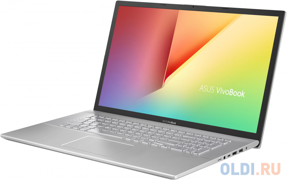 Ноутбук ASUS R754EA Intel 7505/8Gb/256Gb SSD/17.3" HD+ Anti-glare/Wi-Fi/Win11 Transparent Silver 90NB0TW1-M007W0 - фото 3