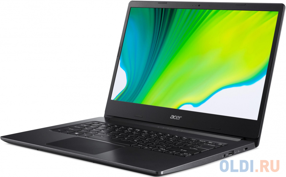 Ноутбук Acer Aspire 1 A114-21-R845 Athlon Silver 3050U/4Gb/eMMC64Gb/AMD Radeon/14"/FHD (1920x1080)/Windows 10/black/WiFi/BT/Cam NX.A7QER.00C - фото 3