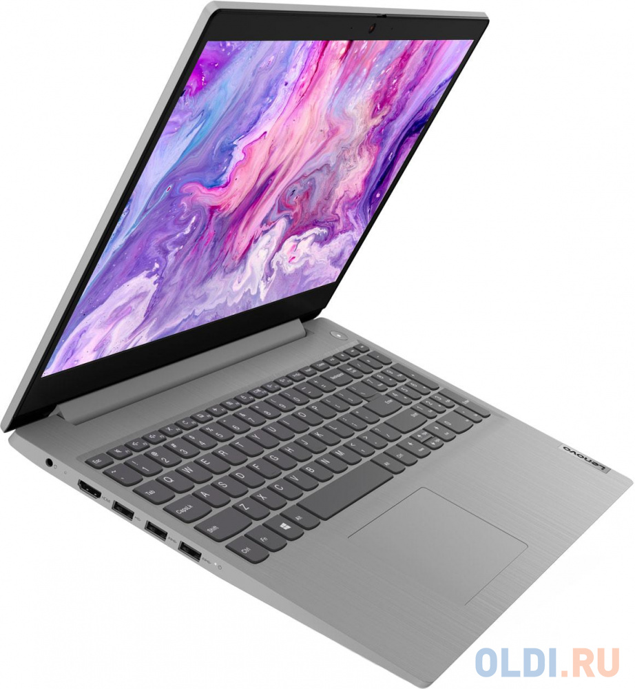 Ноутбук Lenovo IdeaPad 3 15IGL05 Celeron N4020 4Gb SSD256Gb Intel UHD Graphics 600 15.6" IPS FHD (1920x1080) Free DOS grey WiFi BT Cam 81WQ006GRE - фото 3