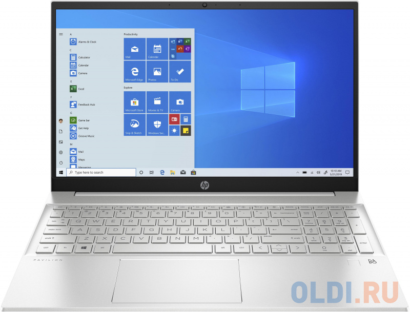 

Ноутбук HP Pavilion 15-eg0045ur 2P1P2EA 15.6", Серебристый