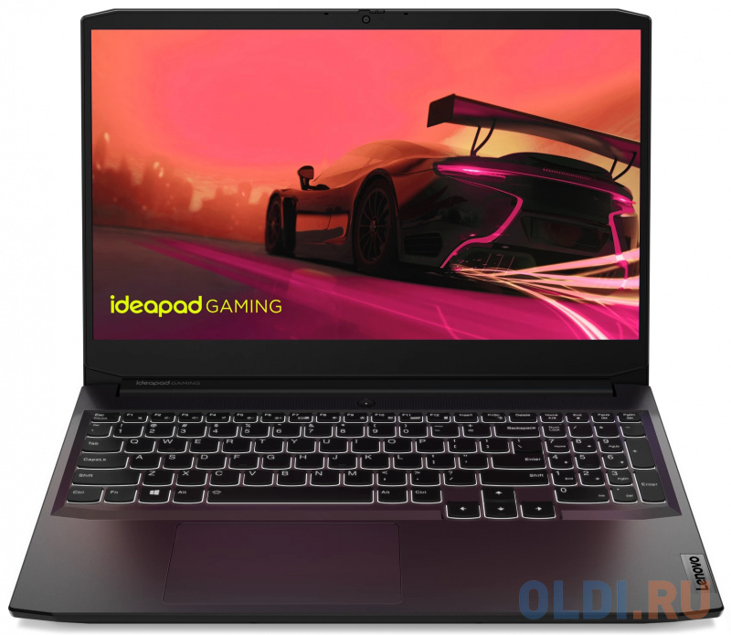 

Ноутбук Lenovo IdeaPad Gaming 3 15ACH6 15.6" 1920x1080 AMD Ryzen 5-5600H SSD 512 Gb 16Gb WiFi (802.11 b/g/n/ac/ax) Bluetooth 5.2 nVidia GeForce R, Черный