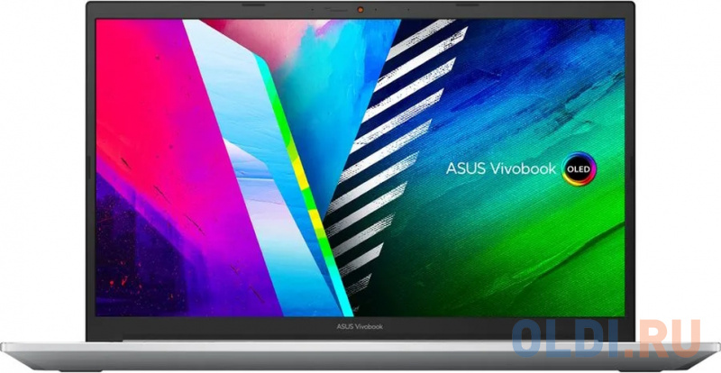 Ноутбук/ ASUS M3500QA-L1067 15.6"(1920x1080 OLED)/AMD Ryzen5 5600H(3.3Ghz)/8192Mb/256PCISSDGb/noDVD/Int:AMD Radeon/Cam/BT/WiFi/1.65kg/Cool Silver фото