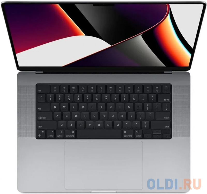 Ноутбук Apple MacBook Pro 16 2021 16" 3456x2234 Apple -M1 Max SSD 1024 Gb 32Gb WiFi (802.11 b/g/n/ac/ax) Bluetooth 5.2 Apple M1 Max 32-core серый фото