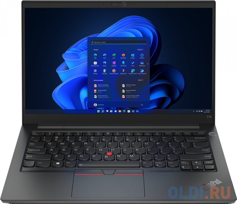 

Ноутбук Lenovo ThinkPad E14 Gen 4 21E3009VGP 14", Черный