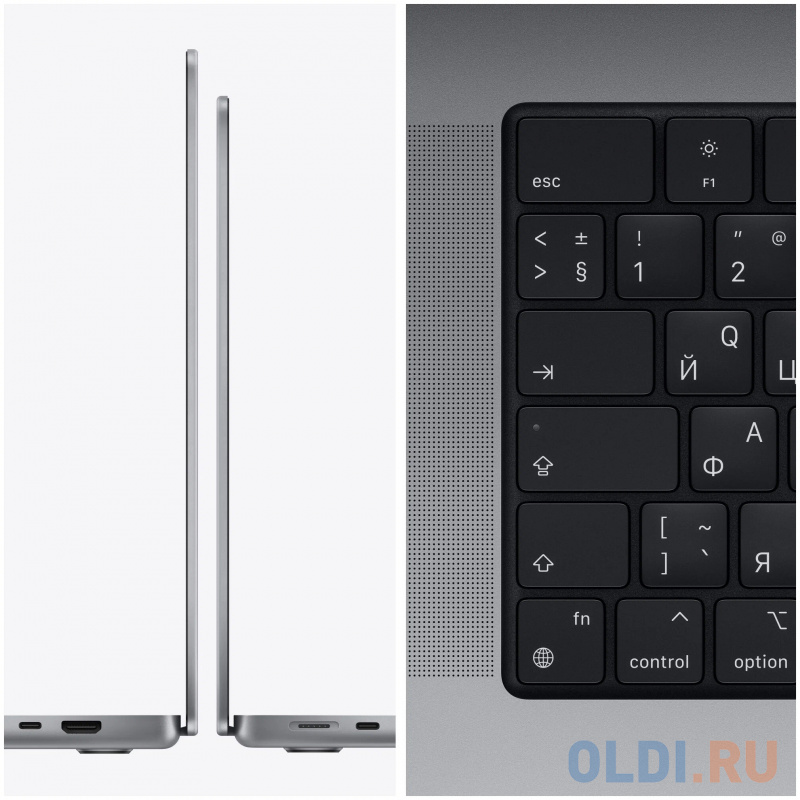 Ноутбук Apple MacBook Pro 14 2021 14.2" 3024x1964 Apple -M1 Pro SSD 1024 Gb 16Gb WiFi (802.11 b/g/n/ac/ax) Bluetooth 5.2 Apple M1 Pro (16-core) с фото